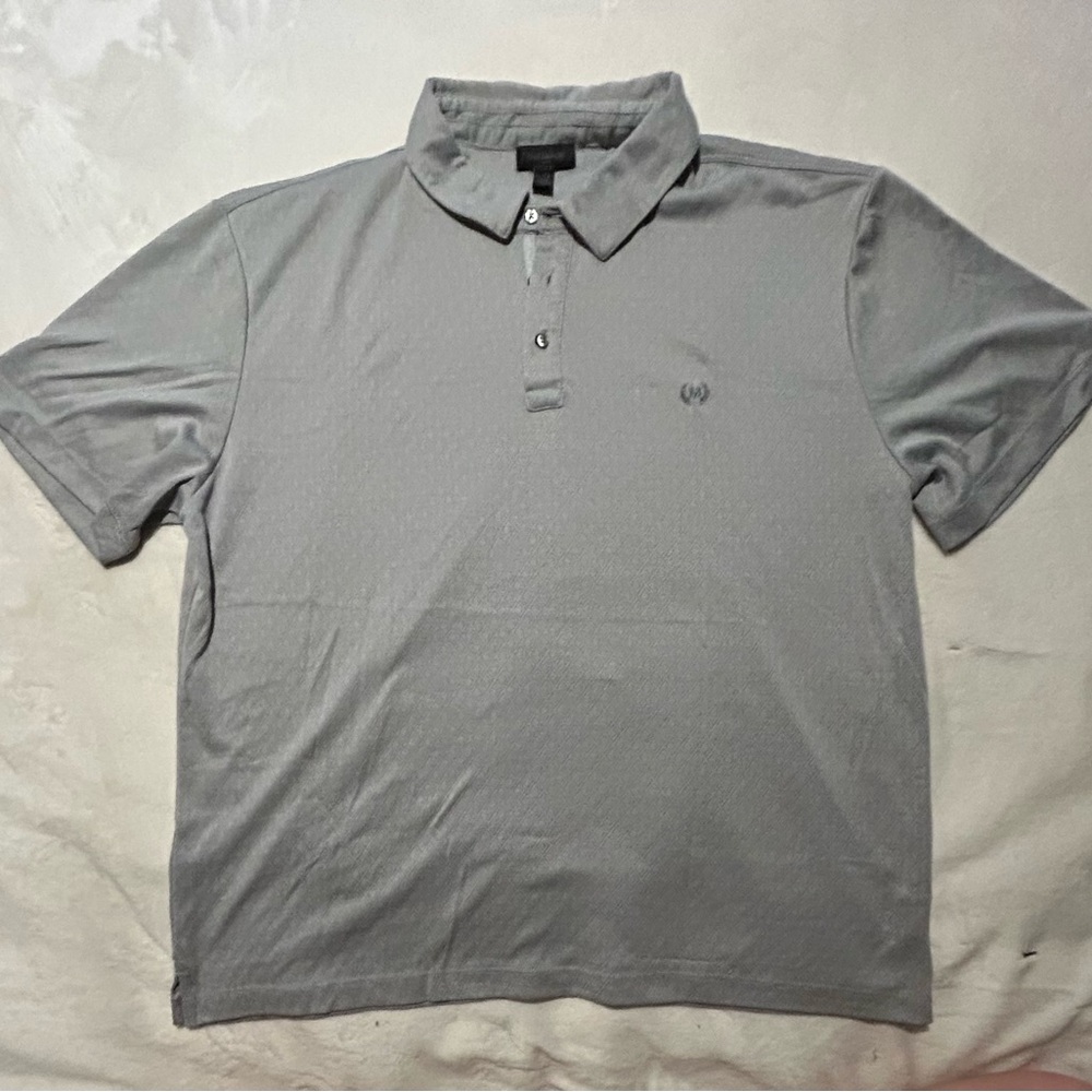 Men's Gray Polo Shirt
